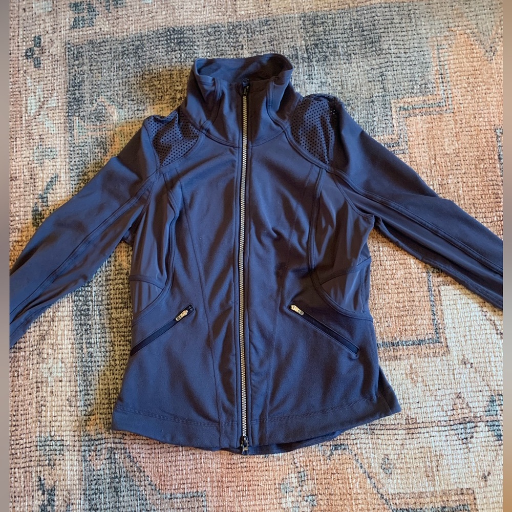 Zella jacket. Size M. Blue grey color